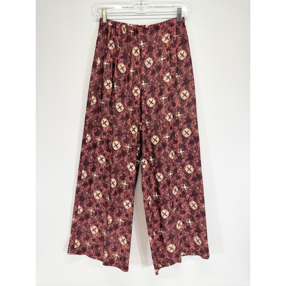 Design Studio Spiegel Vintage Palazzo Whimsigoth Retro Wide Leg Pants Size M